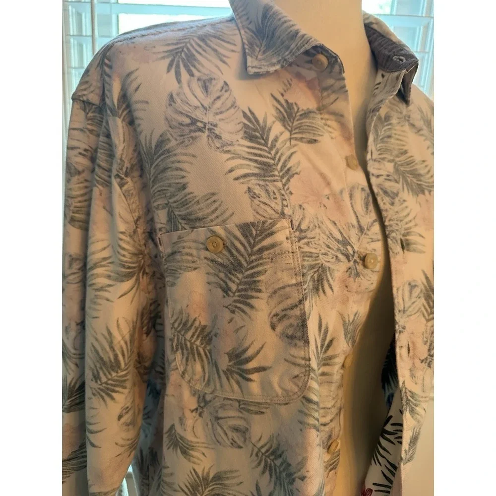 Tommy Bahama Mens Palm Button Up Shirt SZ XL - Picture 6 of 11